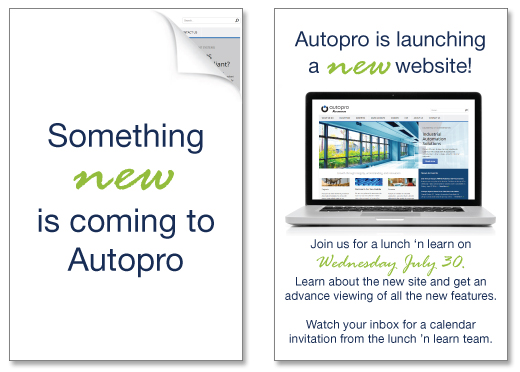 Autopro Website Posters